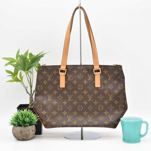 LOUIS VUITTON Louis Vuitton Monogram Hippo Piano M51148 Tote Bag Ladies